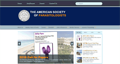Desktop Screenshot of amsocparasit.org